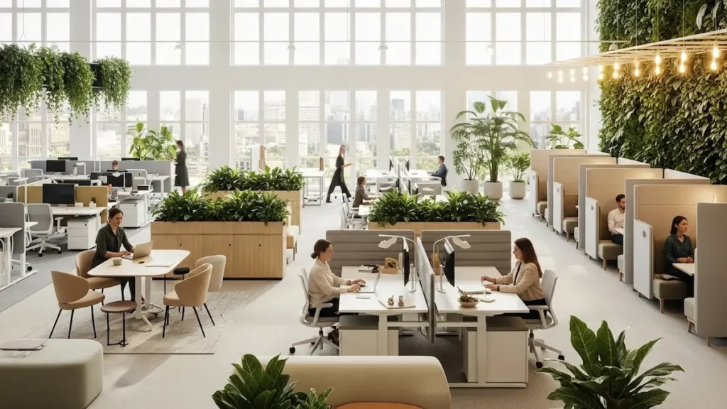 Home 5 ViOS WELL-certified workspace with natural light and ergonomic design